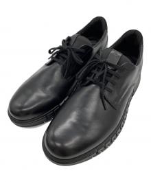 ECCO（エコー）の古着「レザーシューズ」｜ブラック