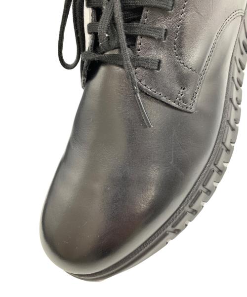 ECCO（エコー）ECCO (エコー) レザーシューズ ブラック サイズ:26.5cmの古着・服飾アイテム