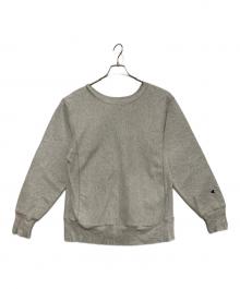 Champion REVERSE WEAVE（チャンピオン リバース ウィーブ）の古着「スウェットプルオーバー」｜ライトグレー