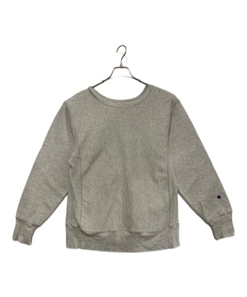 Champion REVERSE WEAVE（チャンピオン リバース ウィーブ）Champion REVERSE WEAVE (チャンピオン リバース ウィーブ) スウェットプルオーバー ライトグレー サイズ:Lの古着・服飾アイテム