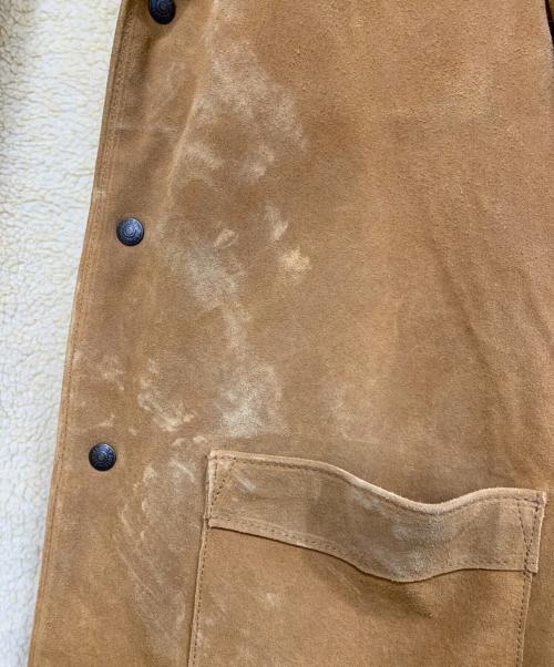 SCHOTT BROS.（ショット）SCHOTT BROS. (ショット) COW SPILIT RANCHER JACKET ベージュ サイズ:40の古着・服飾アイテム