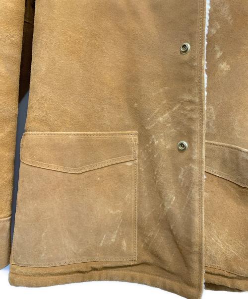 SCHOTT BROS.（ショット）SCHOTT BROS. (ショット) COW SPILIT RANCHER JACKET ベージュ サイズ:40の古着・服飾アイテム
