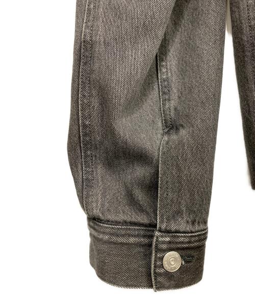 LACOSTE（ラコステ）LACOSTE (ラコステ) ボアライニングデニムジャケット グレー サイズ:Lの古着・服飾アイテム