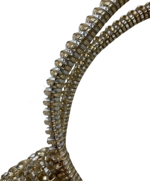 ANTEPRIMA（アンテプリマ）ANTEPRIMA (アンテプリマ) ワイヤーバッグ シルバー×ゴールドの古着・服飾アイテム