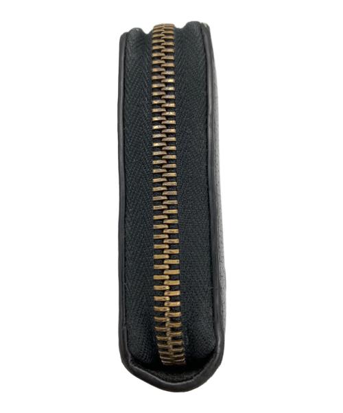 GUCCI（グッチ）GUCCI (グッチ) ラウンドファスナー財布 ブラックの古着・服飾アイテム