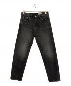 BEAUTY&YOUTHビューティーアンドユース）の古着「デニムパンツ」｜ブラック