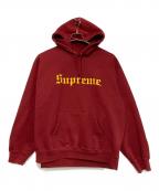 SUPREMEシュプリーム）の古着「プルオーバーパーカー」｜レッド