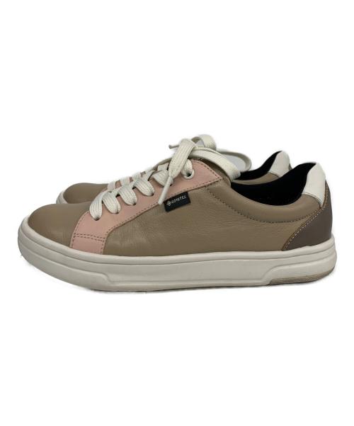 madras Walk Gore-Tex（マドラス ウォーク ゴアテックス）madras Walk Gore-Tex (マドラス ウォーク ゴアテックス) ローカットスニーカー ブラウン×ピンク サイズ:22.5㎝の古着・服飾アイテム
