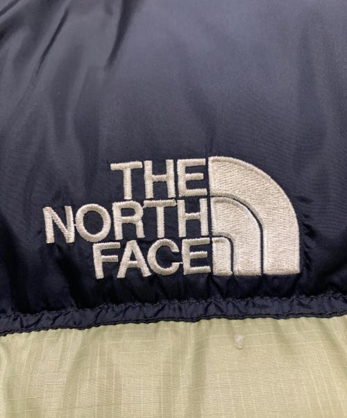 THE NORTH FACE（ザ ノース フェイス）THE NORTH FACE (ザ ノース フェイス) ヌプシダウンジャケット ブラック×カーキ サイズ:Mの古着・服飾アイテム
