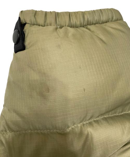 THE NORTH FACE（ザ ノース フェイス）THE NORTH FACE (ザ ノース フェイス) ヌプシダウンジャケット ブラック×カーキ サイズ:Mの古着・服飾アイテム