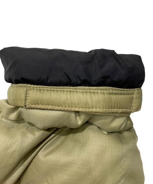 THE NORTH FACE（ザ ノース フェイス）THE NORTH FACE (ザ ノース フェイス) ヌプシダウンジャケット ブラック×カーキ サイズ:Mの古着・服飾アイテム