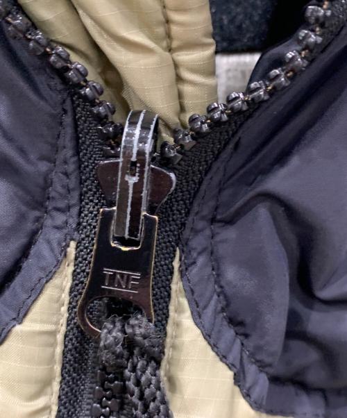 THE NORTH FACE（ザ ノース フェイス）THE NORTH FACE (ザ ノース フェイス) ヌプシダウンジャケット ブラック×カーキ サイズ:Mの古着・服飾アイテム