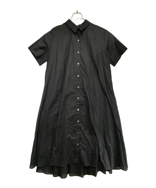 mizuiro-ind（ミズイロインド）mizuiro-ind (ミズイロインド) 半袖ワンピース ブラック サイズ:-の古着・服飾アイテム
