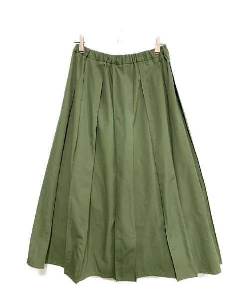 mizuiro-ind（ミズイロインド）mizuiro-ind (ミズイロインド) スカート オリーブ サイズ:FREEの古着・服飾アイテム