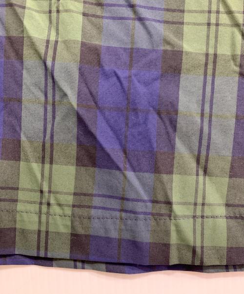 THE NORTH FACE（ザ ノース フェイス）THE NORTH FACE (ザ ノース フェイス) ノベルティコンパクトスカート グリーン×ネイビー サイズ:Lの古着・服飾アイテム