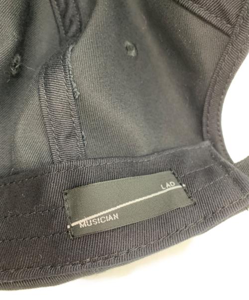 LAD MUSICIAN（ラッドミュージシャン）LAD MUSICIAN (ラッドミュージシャン) キャップ ブラックの古着・服飾アイテム