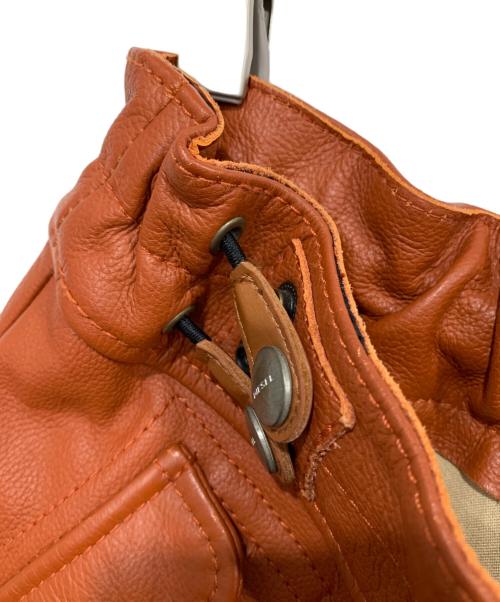 DIESEL（ディーゼル）DIESEL (ディーゼル) レザーパンツ ブラウン サイズ:Sの古着・服飾アイテム