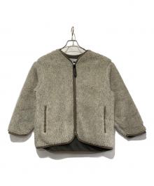 Americana×BEAUTY&YOUTH（アメリカーナ×ビューティーアンドユース）の古着「ボアジャケット」｜グレー