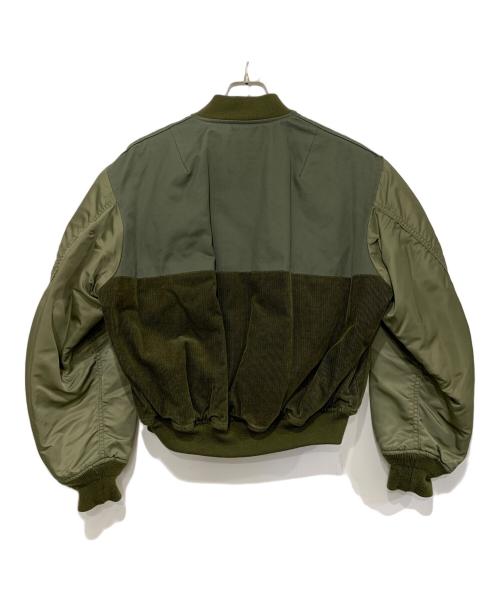 CABAN（キャバン）CABAN (キャバン) リバーシブルブルゾン グリーン サイズ:XXSの古着・服飾アイテム