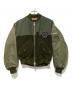 CABAN（キャバン）の古着「リバーシブルブルゾン」｜グリーン