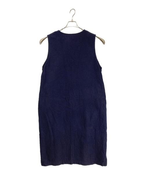 中川政七商店（ナカガワマサシチショウテン）中川政七商店 (ナカガワマサシチショウテン) ノースリーブワンピース ネイビー サイズ:-の古着・服飾アイテム