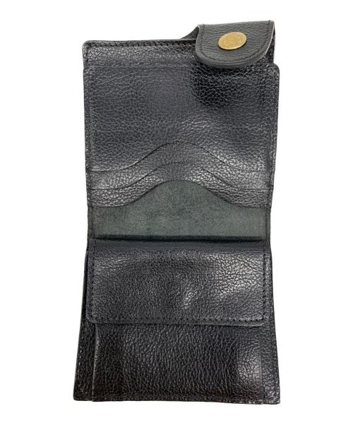 IL BISONTE（イル ビゾンテ）IL BISONTE (イル ビゾンテ) 2つ折り財布 ブラックの古着・服飾アイテム