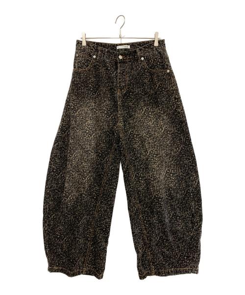HUMS（ハムズ）HUMS (ハムズ) パンツ ブラウン×ブラック サイズ:FREEの古着・服飾アイテム