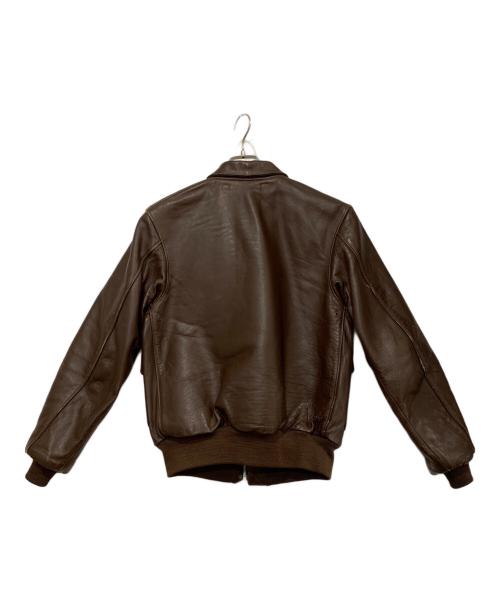 J.A DUBOW（デュボウ）J.A DUBOW (デュボウ) TYPE A-2 フライトジャケット ブラウン サイズ:38の古着・服飾アイテム