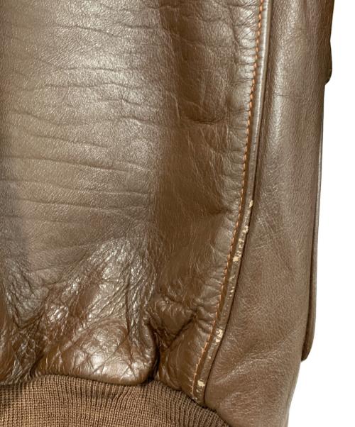 J.A DUBOW（デュボウ）J.A DUBOW (デュボウ) TYPE A-2 フライトジャケット ブラウン サイズ:38の古着・服飾アイテム