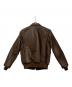 J.A DUBOW (デュボウ) TYPE A-2 フライトジャケット ブラウン サイズ:38：45000円