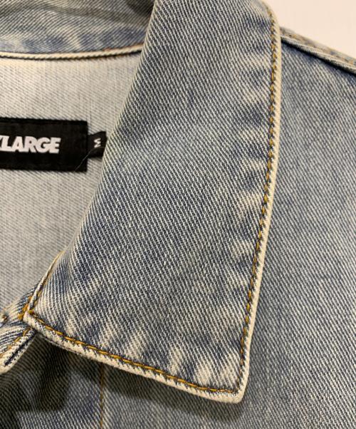 X-LARGE（エクストララージ）X-LARGE (エクストララージ) デニムジャケット インディゴ サイズ:Mの古着・服飾アイテム