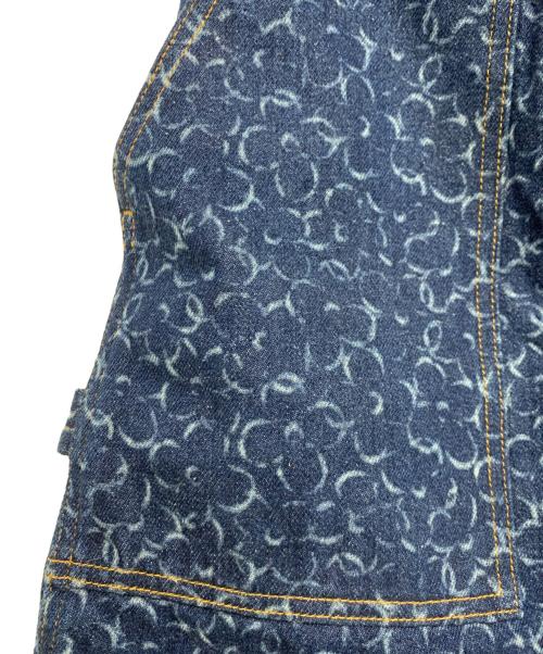 maison kitsune（メゾンキツネ）MAISON KITSUNE (メゾンキツネ) デニムスカート インディゴ サイズ:27の古着・服飾アイテム