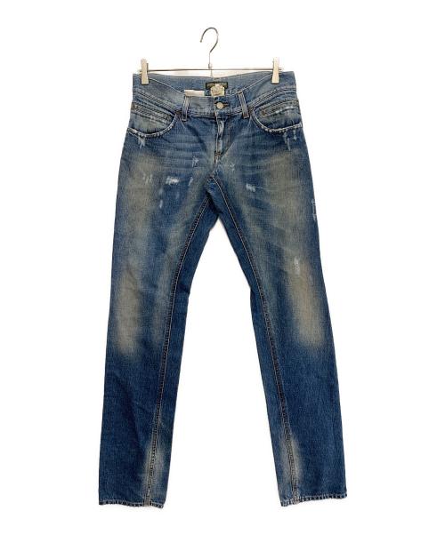 DOLCE & GABBANA（ドルチェ＆ガッバーナ）DOLCE & GABBANA (ドルチェ＆ガッバーナ) デニムパンツ インディゴ サイズ:46の古着・服飾アイテム