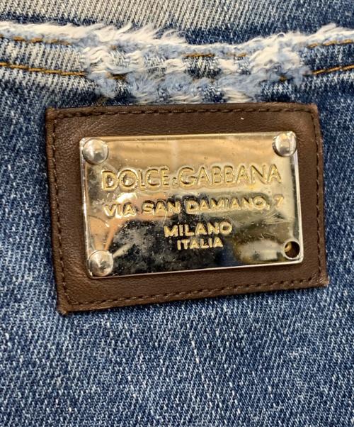 DOLCE & GABBANA（ドルチェ＆ガッバーナ）DOLCE & GABBANA (ドルチェ＆ガッバーナ) デニムパンツ インディゴ サイズ:46の古着・服飾アイテム