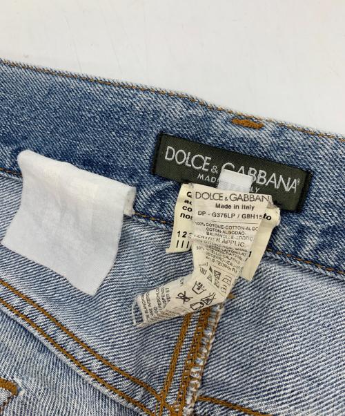 DOLCE & GABBANA（ドルチェ＆ガッバーナ）DOLCE & GABBANA (ドルチェ＆ガッバーナ) デニムパンツ インディゴ サイズ:46の古着・服飾アイテム
