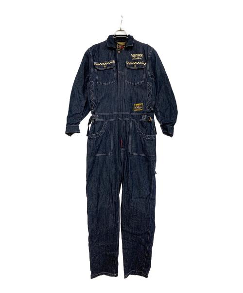 VANSON（バンソン）VANSON (バンソン) デニムカバーオール インディゴ サイズ:XLの古着・服飾アイテム