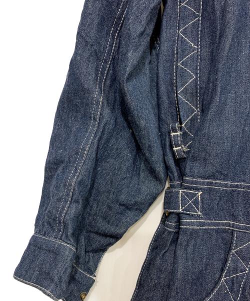 VANSON（バンソン）VANSON (バンソン) デニムカバーオール インディゴ サイズ:XLの古着・服飾アイテム