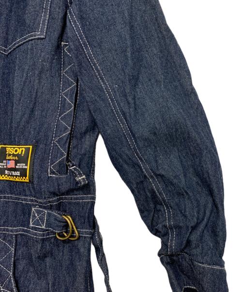 VANSON（バンソン）VANSON (バンソン) デニムカバーオール インディゴ サイズ:XLの古着・服飾アイテム