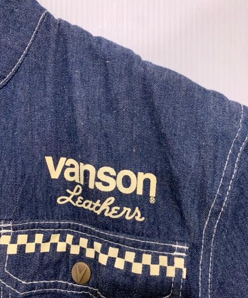 VANSON（バンソン）VANSON (バンソン) デニムカバーオール インディゴ サイズ:XLの古着・服飾アイテム
