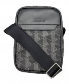 LACOSTEラコステ）の古着「ショルダーバッグ」｜ブラック