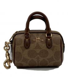 COACH（コーチ）の古着「チャーム」｜ブラウン×ベージュ