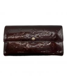 LOUIS VUITTON（ルイ ヴィトン）の古着「長財布」｜アマラント