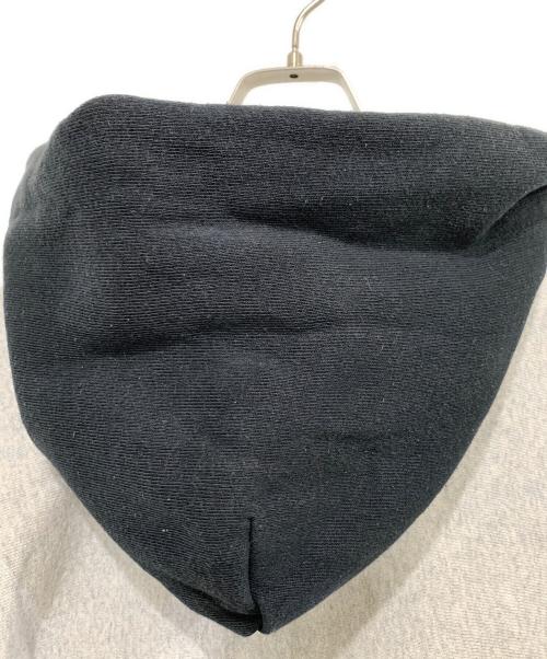 Champion（チャンピオン）Champion (チャンピオン) プルオーバーパーカー グレー×ブラック サイズ:Lの古着・服飾アイテム