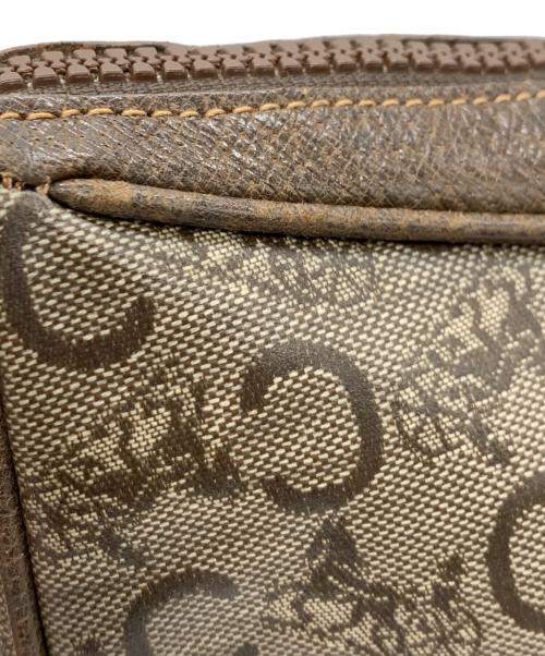 CELINE（セリーヌ）CELINE (セリーヌ) ショルダーバッグ グレー×ブラウンの古着・服飾アイテム
