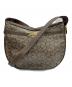 CELINE（セリーヌ）の古着「ショルダーバッグ」｜グレー×ブラウン