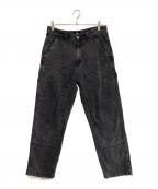 stussyステューシー）の古着「ペインターパンツ」｜グレー