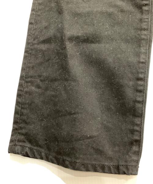stussy（ステューシー）stussy (ステューシー) ストレートデニムパンツ ブラック サイズ:30の古着・服飾アイテム