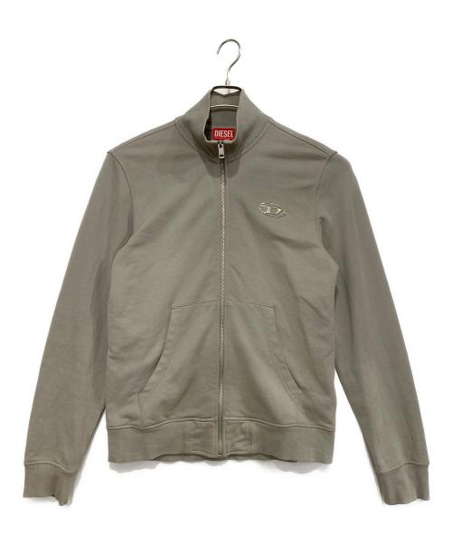 DIESEL（ディーゼル）DIESEL (ディーゼル) ジップアップトレーナー グレー サイズ:Mの古着・服飾アイテム
