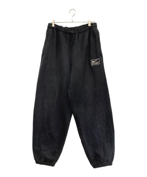 NIKE（ナイキ）NIKE (ナイキ) stussy (ステューシー) スウェットパンツ ブラック サイズ:Mの古着・服飾アイテム