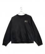 NIKE×stussyナイキ×ステューシー）の古着「スウェットプルオーバー」｜ブラック